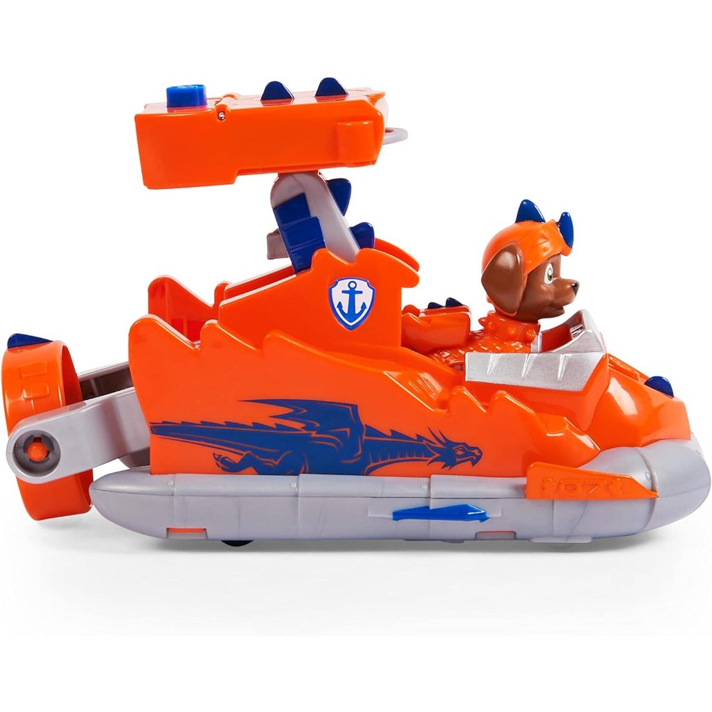 Paw Patrol, Xe đồ chơi biến hình Hiệp sĩ cứu hộ Zuma với nhân vật hành động sưu tập