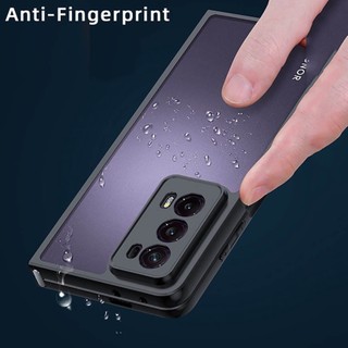 Ốp Chống Sốc Cho Honor Magic V2 Ultimate VER-AN10 Silicon Trong Suốt Vỏ TPU Cứng Ống Kính Bao Gồm Tất Cả Gấp Lật Vỏ Điện Thoại