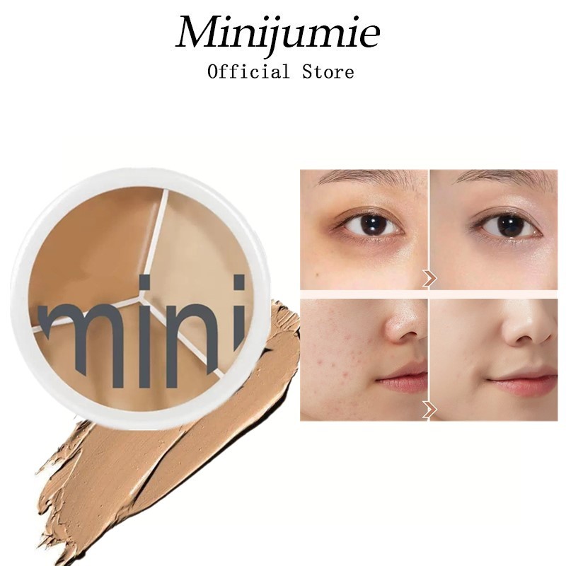 Minijumie Kem che khuyết điểm Dikalu che quầng thâm vết mụn đốm mụn trứng cá sửa chữa da mặt