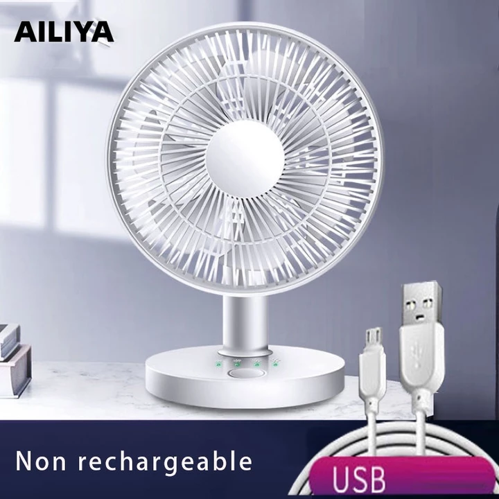AILIYA quạt sạc mini văn phòng quạt usb nhỏ điện để bàn quạt điện nhỏ quạt sạc quạt mini cầm tay