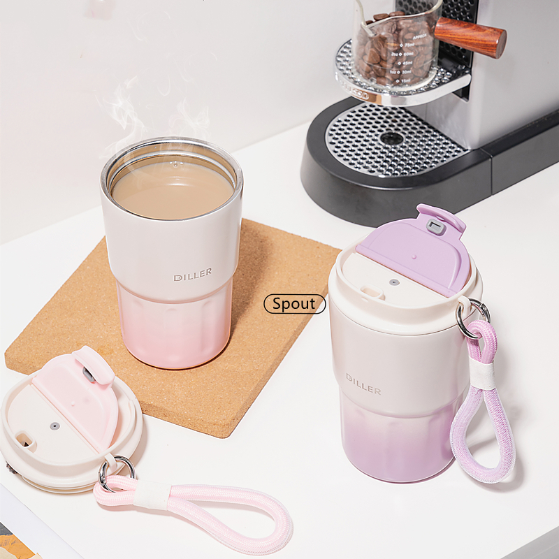 Bình Nước Giữ Nhiệt Bằng Thép Không Gỉ 304 340ml mlh9149 Tiện Lợi Khi Đi Du Lịch