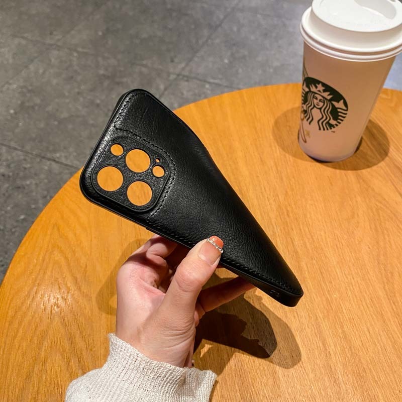 Dành Cho iphone 16 15 pro max 14plus 16plus Vỏ Điện Thoại Kinh Doanh In Da vintage Cao Cấp Cho iphone 14 pro max 15promax 15plus Sang Trọng Da PU ốp Lưng