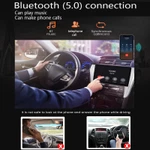 Carplay không dây 2 Din Âm thanh nổi trên ô tô TS9 MP5 Đài phát thanh ô tô 7 "9" 10 inch Đài phát thanh nổi FM trên ô tô Bluetooth Máy nghe nhạc MP5 Máy nghe nhạc USB Camera lùi không có android không có gps — ảnh 4