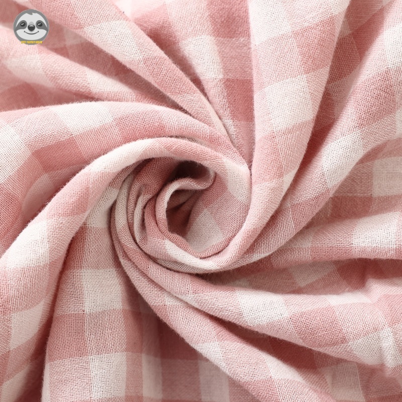 Phong Cách muji Nhật Bản / Áo Len Dài Tay Hai Lớp Chất Lượng Cao / Đồ Ngủ cotton Nguyên Chất / Thoải Mái Cho Cặp Đôi po