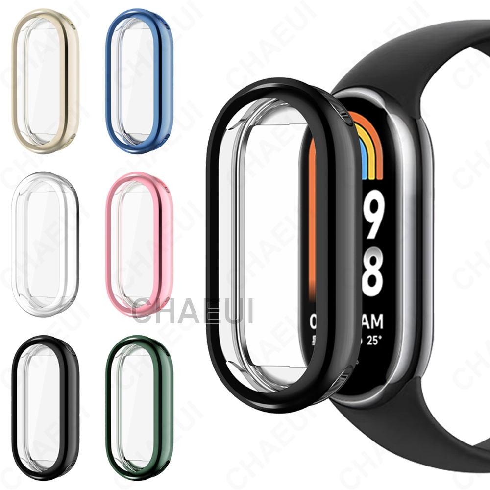 Bảo vệ màn hình Vỏ bảo vệ mềm Vỏ bảo vệ toàn diện cho Xiaomi Smart Band 10 9 8 / Band 10 Ceramic Edition