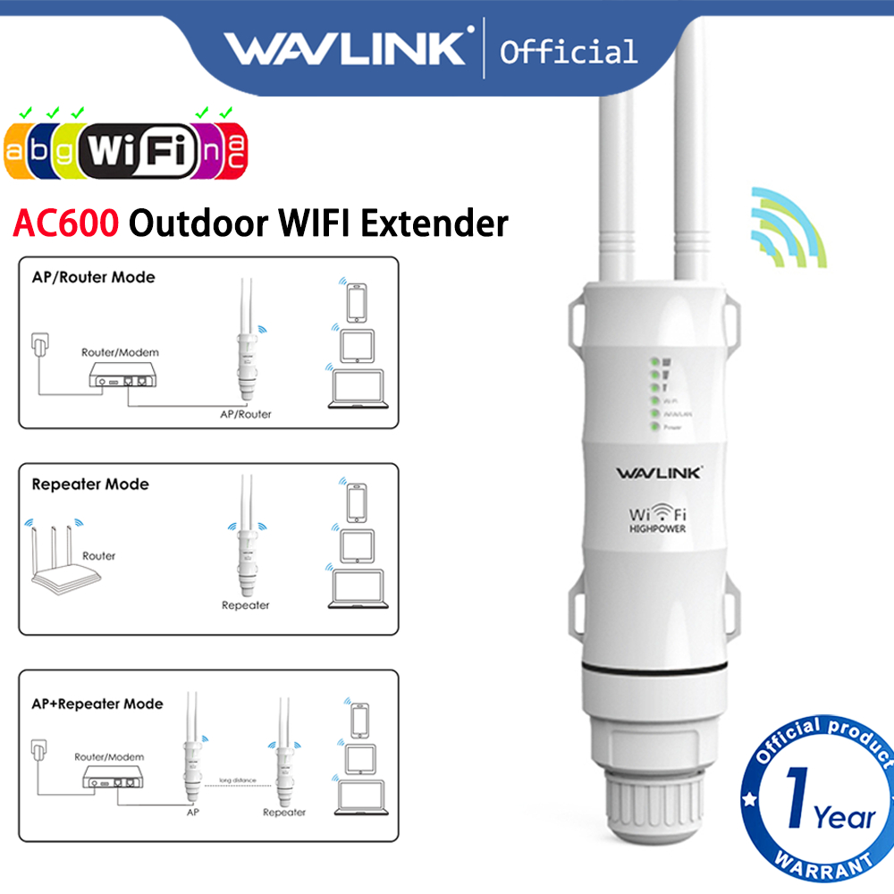 Wavlink AC600 1000mW Điểm truy cập đa hướng ngoài trời công suất cao ...