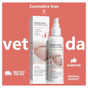 Kem dưỡng da trị rạn da QEM 100ml Khắc phục rạn da, sẹo sau sinh