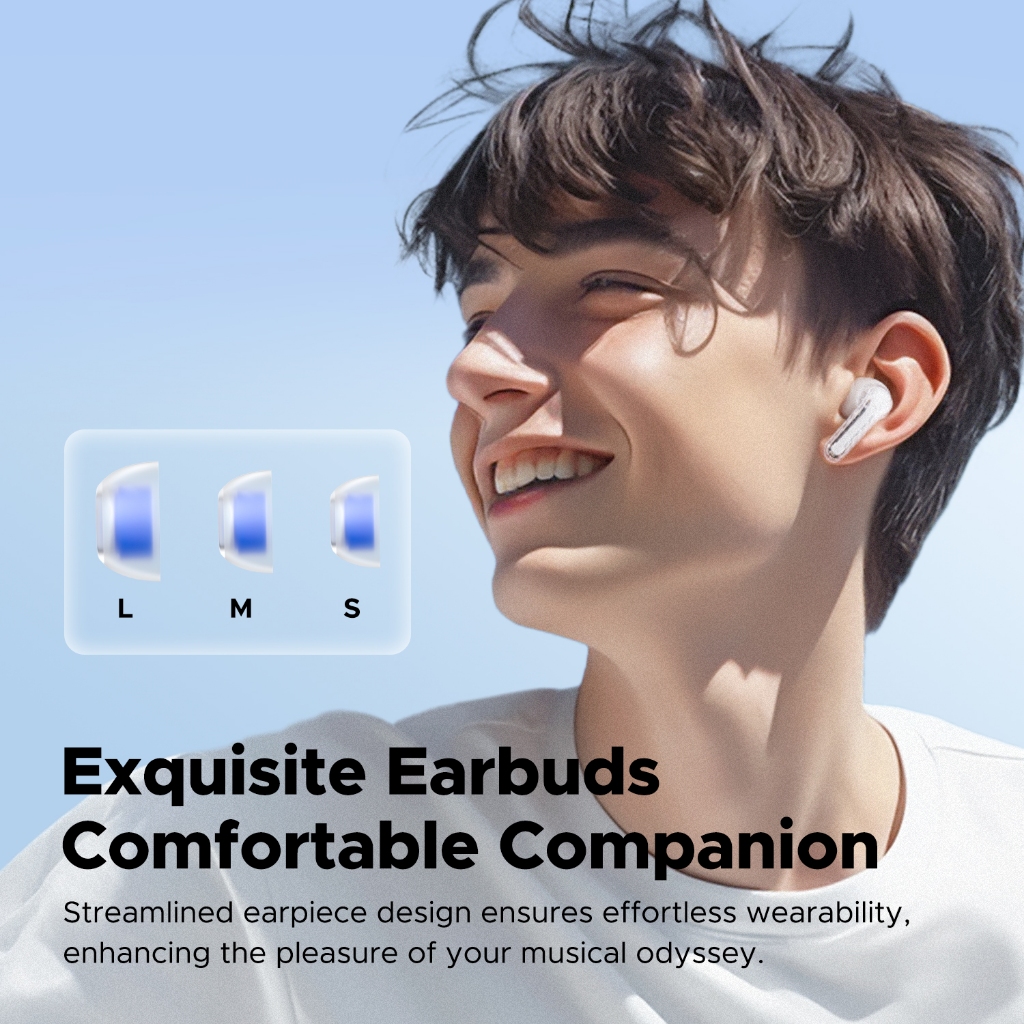 Ảnh Tai nghe Bluetooth 5.3 SoundPEATS Clear âm thanh hay và phụ kiện 3