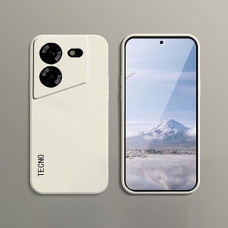 [Hàng có sẵn] Vỏ kẹo TPU Tecno Pova 5 4 Pro 3 2 Neo 3 2 Vỏ silicon mềm hình vuông