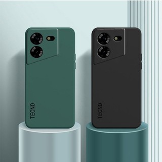 [Hàng có sẵn] Vỏ kẹo TPU Tecno Pova 5 4 Pro 3 2 Neo 3 2 Vỏ silicon mềm hình vuông
