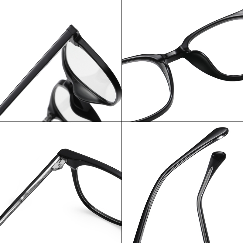 Ảnh Veithdia Mắt Kính Gọng Vuông Chống Ánh Sáng Xanh Thời Trang Dành Cho Nam Và Nữ b2305 4
