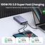 Ugreen 145W Power Bank 25000mAh 20000mAh Di Động PD Sạc Nhanh PowerBank Cho Laptop Notebook Xiaomi 13