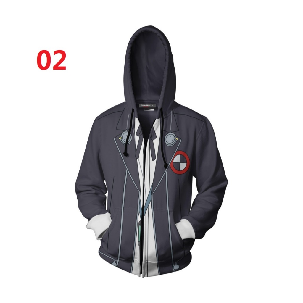 Áo khoác unisex Persona 5 với hình in kỹ thuật số anime