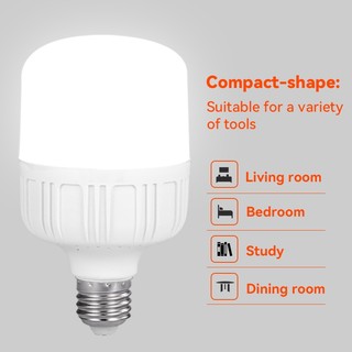 CANMEIJIA Bóng Đèn LED E27 5W 10W Đèn Dây Tóc Tiết Kiệm Năng Lượng 2W Ánh Sáng Ban Ngày 6000K Đèn Celing Có Thể Thay Thế 220V Chiếu Sáng Gia Đình Cho Phòng Khách Nhà Bếp Nhà Vệ Sinh