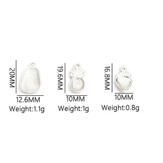 Bộ 10 Mặt Vòng cổ Hình Trái Cây Dễ Thương Dùng Làm Trang Sức diy