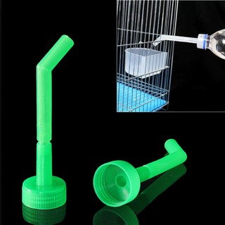 Đa Năng Nắp Chai Thêm Đầu Nước Thêm Nước Cho Chim Bát Uống Vòi Phun Lồng Chim Phụ Kiện 1 PC