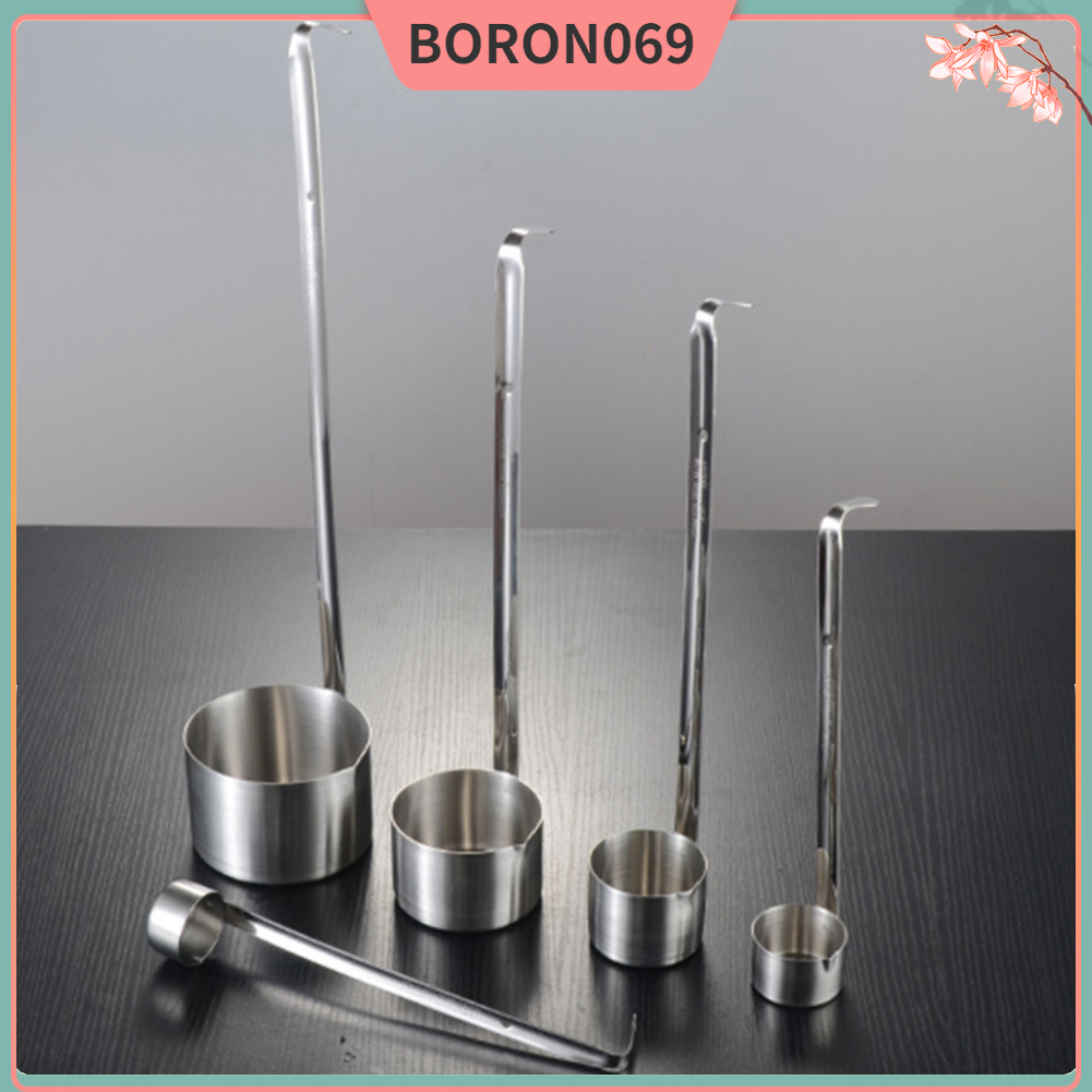 Muỗng múc rượu thép không gỉ 25ml 50ml 125ml 250ml 500ml | Shopee Việt Nam