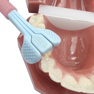 Bàn Chải Đánh Răng Lông Mềm 3 Mặt Với Lưỡi Cạo Hoàn Chỉnh Răng Và Chăm Sóc Kẹo Cao Su Cho Người Lớn