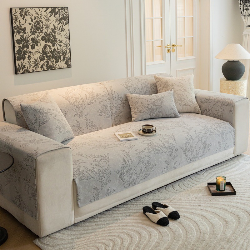 Vỏ Bọc Đệm Ghế sofa Da 123 Chỗ Chống Trượt