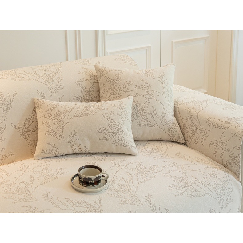 Vỏ Bọc Đệm Ghế sofa Da 123 Chỗ Chống Trượt