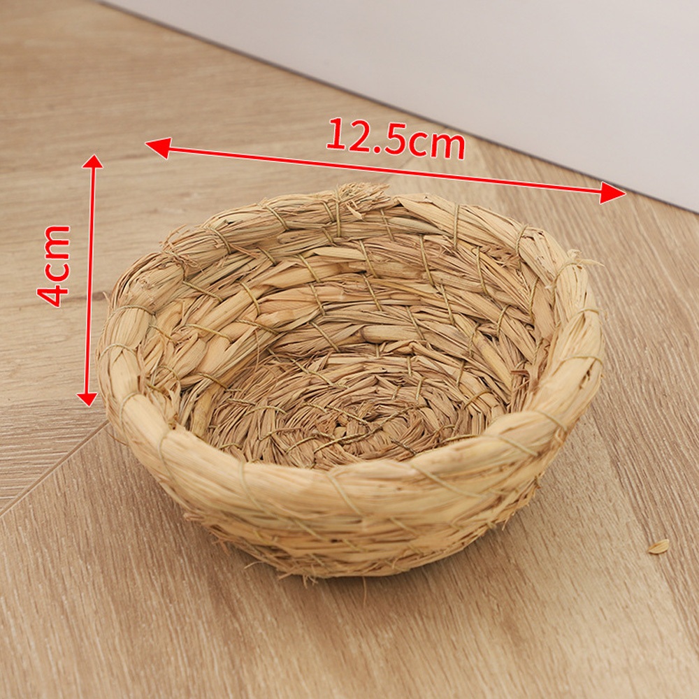 Tổ Chim Bằng Rơm Đan Dùng Trang Trí | Shopee Việt Nam