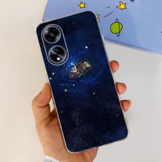 Ốp Điện Thoại Silicon Mềm Chống Sốc Siêu Mỏng Họa Tiết Thời Trang Dành Cho oppo reno 8t 5g f23 a98 a1 pro 5g