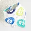 Yếm Ăn Hình Tam Giác Cotton Mềm Mại Cho Bé