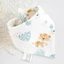 Yếm Ăn Hình Tam Giác Cotton Mềm Mại Cho Bé