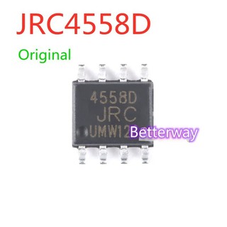 10 Chiếc 50 Chiếc JRC4558D SOP8 NJM4558D NJM4558 4558D JRC4558 SMD SOP-8 4558 Dual IC Hoạt Động Khuếch Đại Mới