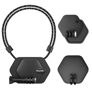 Giá đỡ cổ máy ảnh từ tính TELESIN Giá đỡ treo Giá đỡ phát hành nhanh cho máy ảnh hành động GoPro / DJI OSMO 360 5 4 3 insta360 X5 X4 X3 / ONE X2 / RS / GO 3
