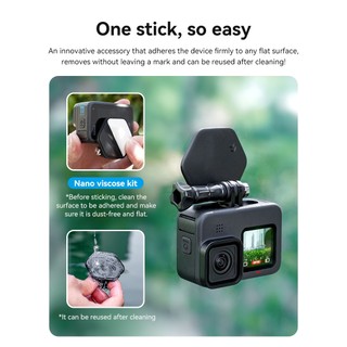 Giá đỡ cổ máy ảnh từ tính TELESIN Giá đỡ treo Giá đỡ phát hành nhanh cho máy ảnh hành động GoPro / DJI OSMO 360 5 4 3 insta360 X5 X4 X3 / ONE X2 / RS / GO 3