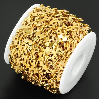 18K Vàng Đánh Bóng Bướm Thép Không Gỉ Dây Chuyền Vòng Cổ Vòng Tay DIY Trang Sức Làm Phụ Kiện