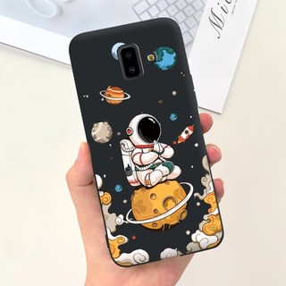 Ôp Điện Thoại Silicon Dẻo Hình Phi Hành Gia Cho samsung galaxy j6 + (j610f / j610g) / j6 2018 (j600f / j600g) j6 plus j 6 (2018) Ốp
