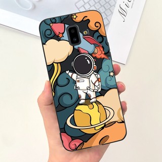Ôp Điện Thoại Silicon Dẻo Hình Phi Hành Gia Cho samsung galaxy j6 + (j610f / j610g) / j6 2018 (j600f / j600g) j6 plus j 6 (2018) Ốp