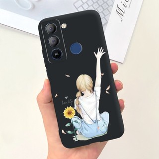 Silicone Ốp Điện Thoại Silicon Mềm Họa Tiết Khủng Long Cho tecno pop 5 lte 2021 bd4 bd4i bd4a tecno pop5 lte