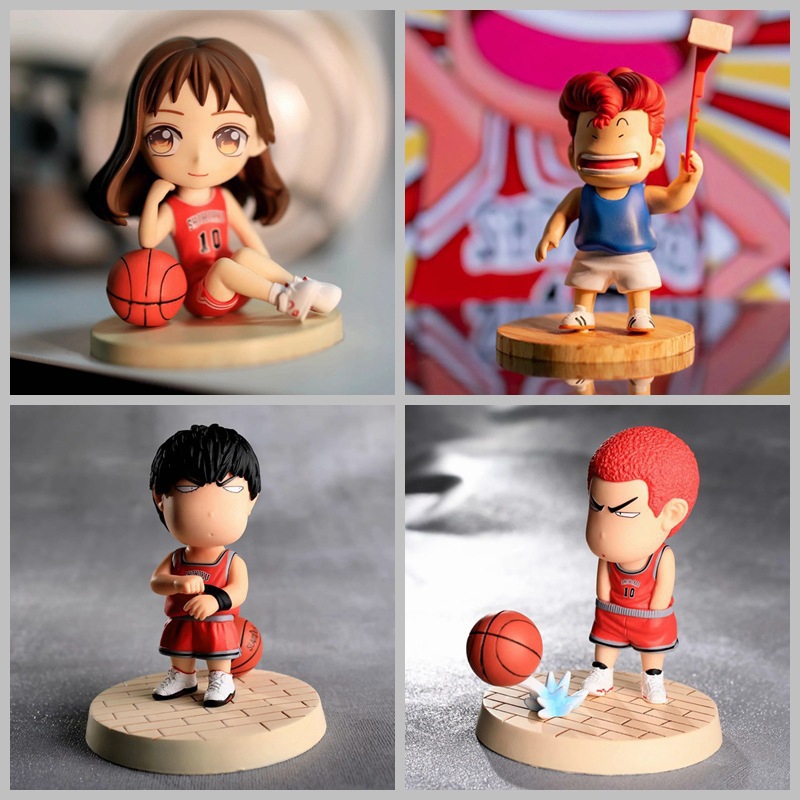 Mô Hình Đồ Chơi Nhân Vật slam dunk 4 Kiểu Dáng anime sakuragi hanamichi ...
