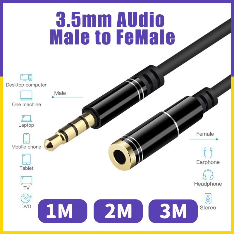 [Giao hàng nhanh] Cáp nối dài cáp âm thanh 3,5 mm Dây cáp Aux âm thanh ...