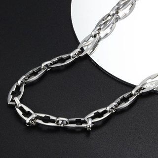 Vòng Cổ Chữ Thập Dây Xích Thép Không Gỉ Để Trang Sức Làm Nam Nữ Vòng Tay DIY Quyến Rũ Phụ Kiện Handmade Chất Liệu Bán Buôn