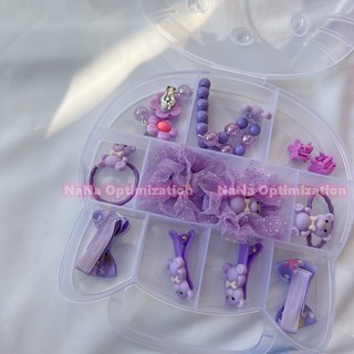 Set trang sức vòng cổ/ vòng tay/ dây chuyền hình mèo KT dễ thương làm quà tặng giáng sinh cho bé gái