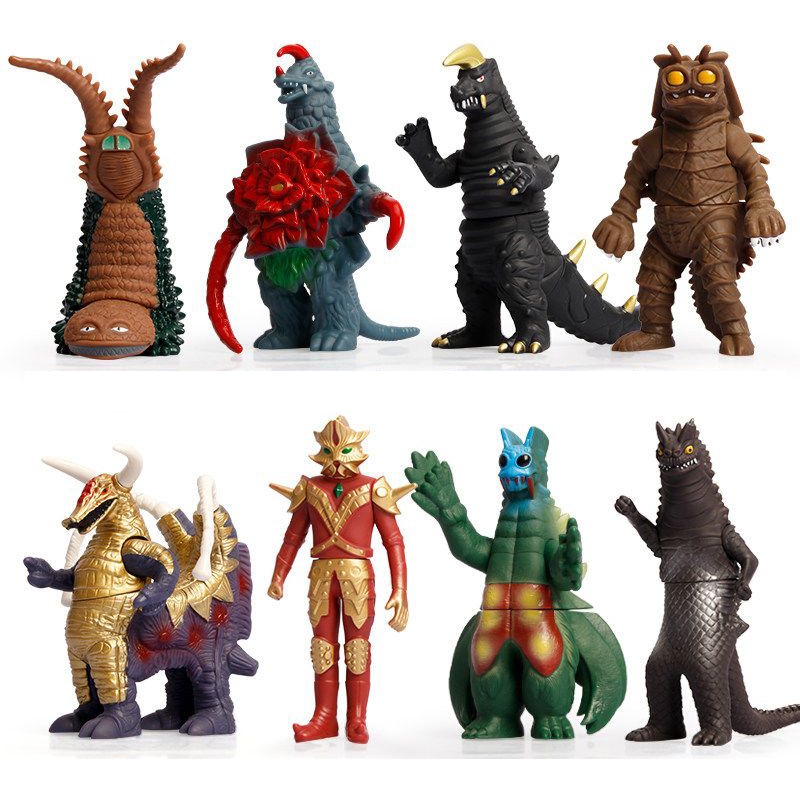 Cao Su Mềm Ultraman Quái Vật Gomora Tyrant Bemular Birdon Mô Hình Trẻ Em Đồ Chơi Quà Tặng Sinh Nhật