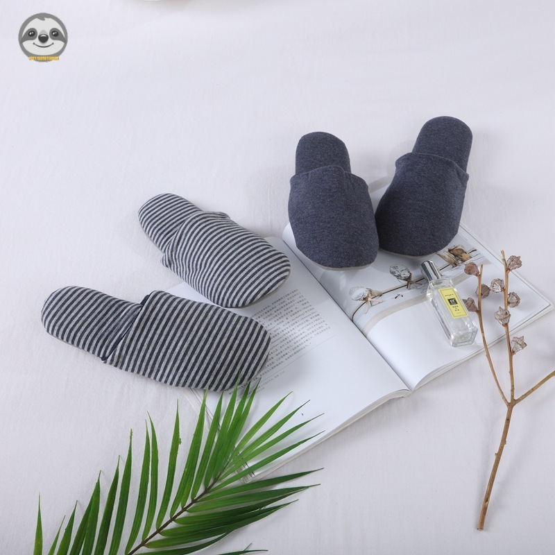 Dép Đi Trong Nhà / Khách Sạn muji Phong Cách Nhật Bản Dày Gấp Gọn Mềm Mại Thoải Mái
