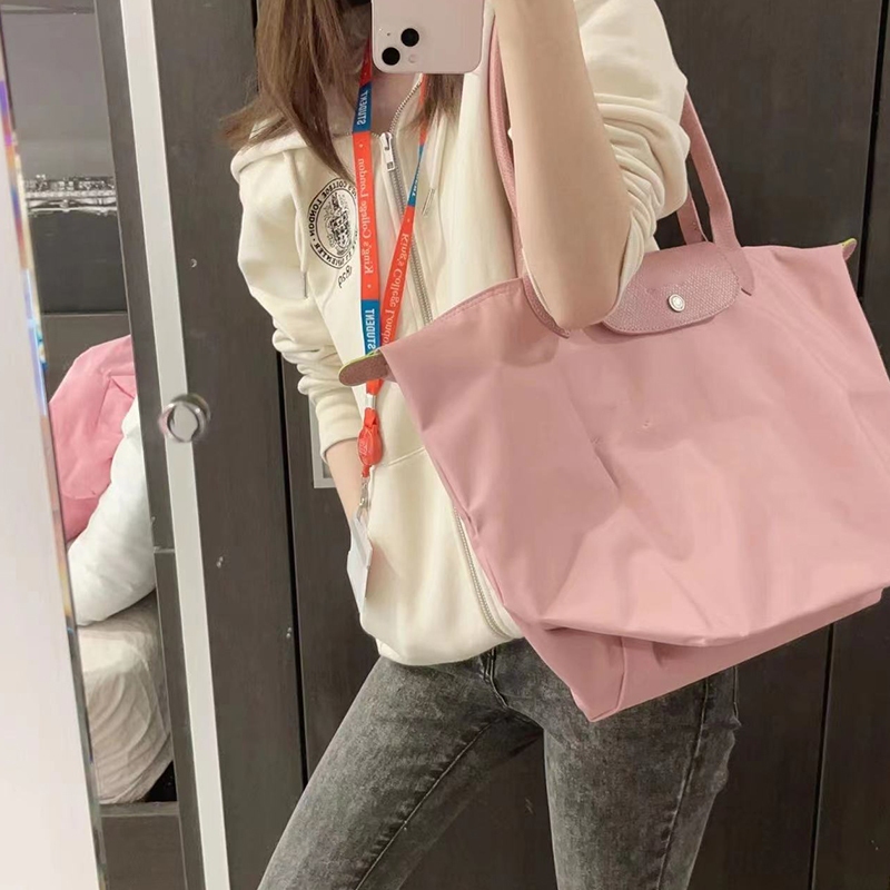 Chiến Tranh Mới Ngựa Nữ Thời Trang Đeo Vai Nylon Chống Thấm Nước Túi Tote Thêu Pegasus Da Bò Túi Da