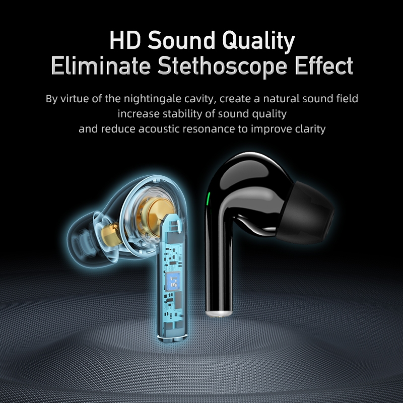 Ảnh Tai nghe Bluetooth Awei T29 / T29P không dây TWS 5.3 Chống Nước IPX6 có Mic LED màn hình cảm ứng 4