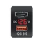Tẩu Sạc Nhanh QC3.0 USB PD Type-C 25x37mm Cho Xe Hơi Honda Civic City HR-V Fit CR-V Odyssey