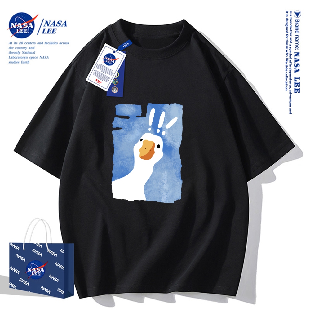 [GIAO TRONG NGÀY]Nasa Áo Thun Tay Ngắn Dáng Rộng Thời Trang Mùa Hè 2024 Cho Cặp Đôi Tay áo ngắn áo thun nam