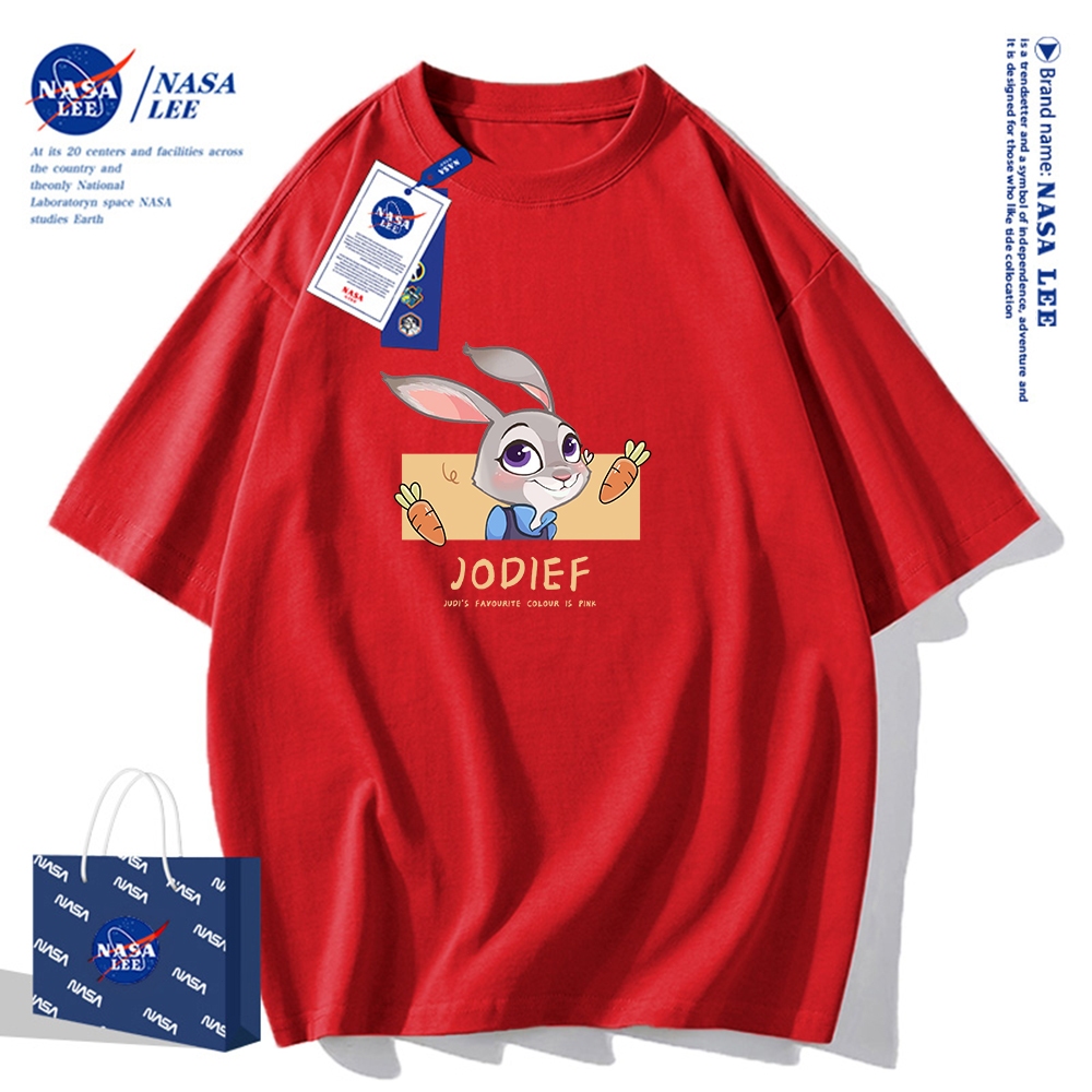Nasa Áo Thun Tay Ngắn Dáng Rộng Thời Trang Mùa Hè 2023 Cho Cặp Đôi