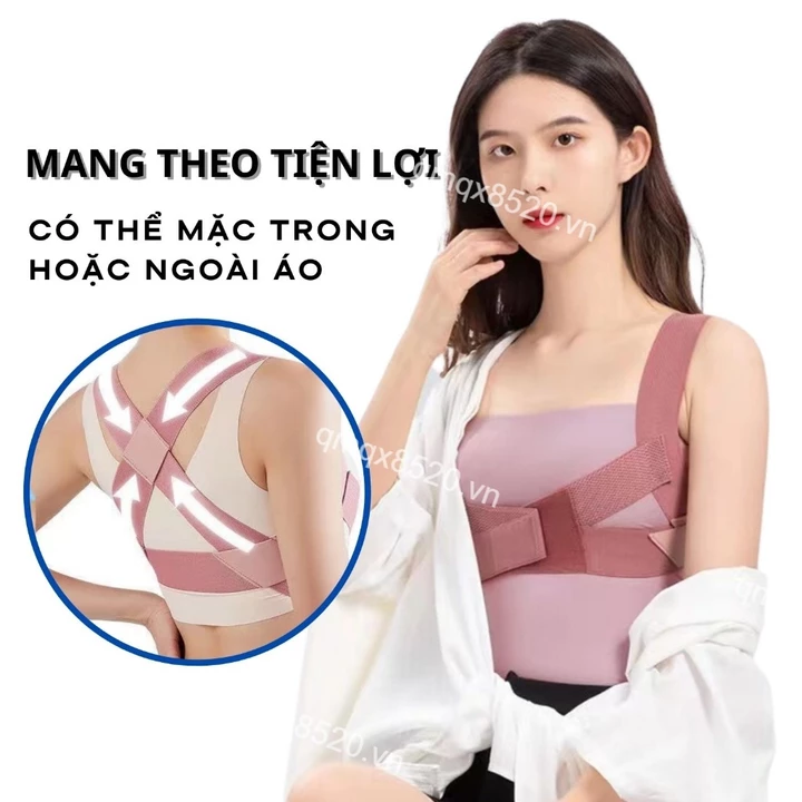 Đai chống gù lưng Đai Bảo Vệ Vòng 1 Đai chống gù lưng Nam Nữ Nâng Ngực Nữ Có Nẹp Chỉnh Cột Sống Chống Gù Lưng Cao Cấp