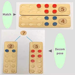 Bộ Đồ Chơi Lắp Ráp Giúp Bé Học Toán Từ 1 Đến 20 Tuổi