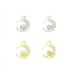 Set 20 Mặt Vòng cổ Hình Trăng Sao Đính Đá Thời Trang Cho Nữ