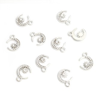 Set 20 Mặt Vòng cổ Hình Trăng Sao Đính Đá Thời Trang Cho Nữ